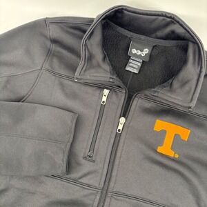 Gen2 Tennessee Volunteers Jacket Kids L 14/16 Black Full Zip Fleece Softshell